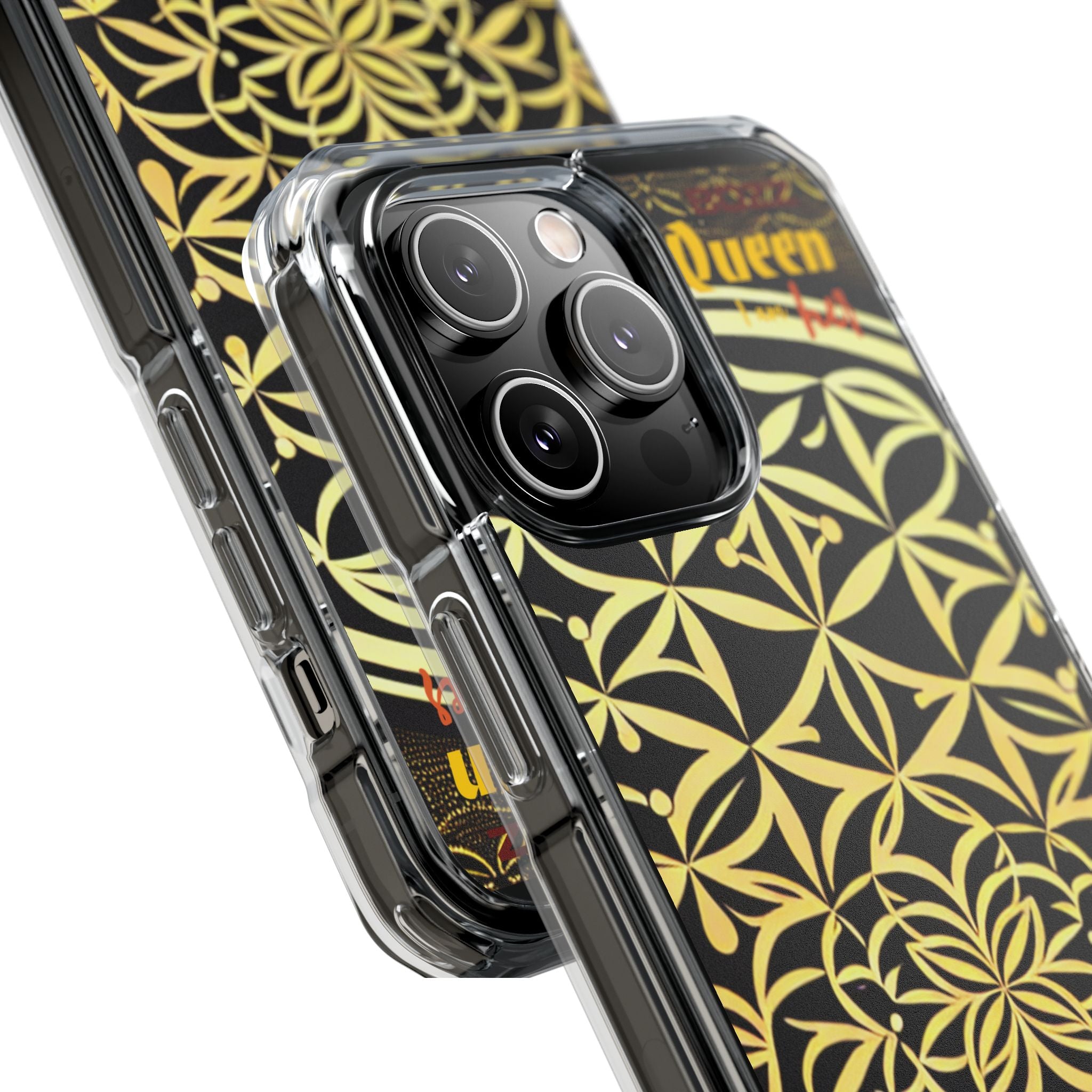 Elegant Floral iPhone Case, Stylish Mobile Cover, Gift for Her, Clear Impact Case, Personalized Phone Accessory, Trendy Tech Style