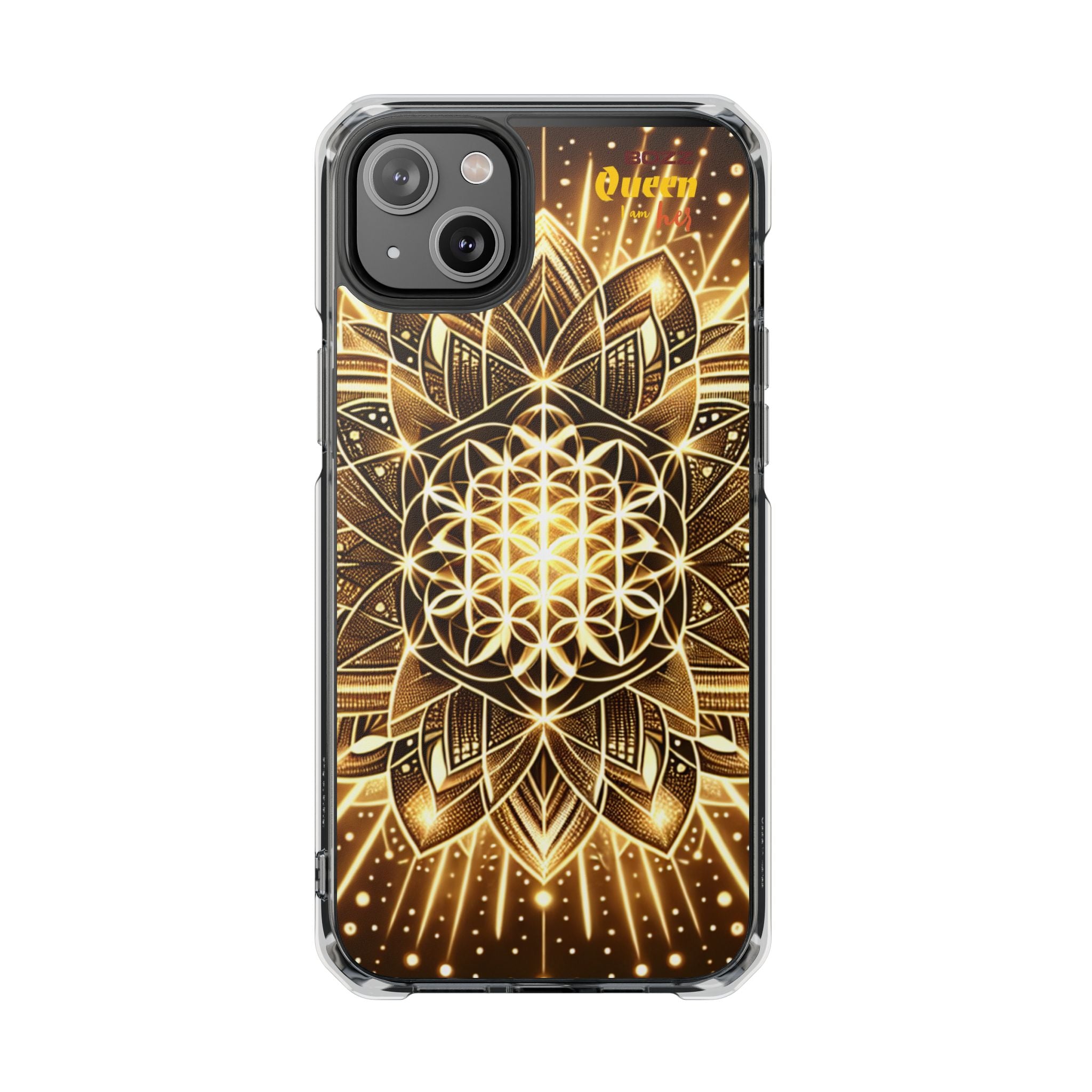 Magnetic Clear Impact Cases with Mandala Design | Unique Phone Protection, Gifts for Nature Lovers, Stylish Accessories, Phone Cases, [...]