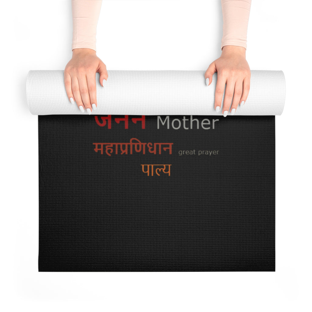 BOZZ QUEEN Mandala Foam Yoga Mat - Non-Slip Meditation & Fitness Essential