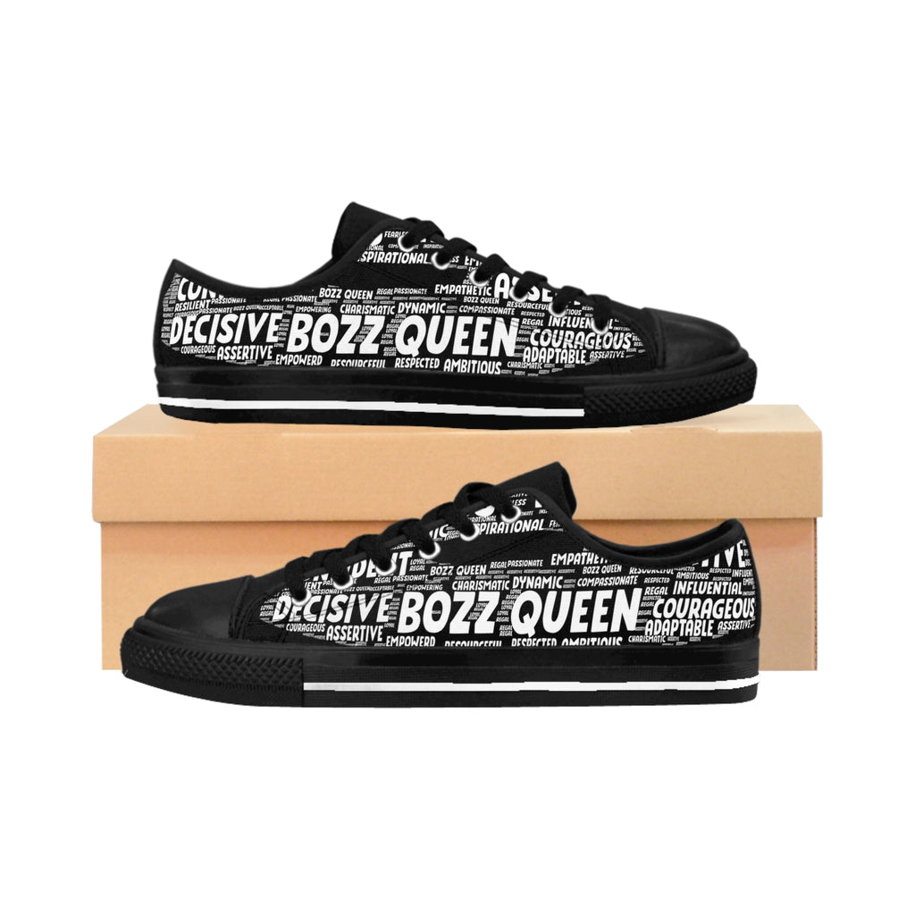 BOZZ QUEEN Empowering Women's Sneakers - Stylish Footwear for Confident Women