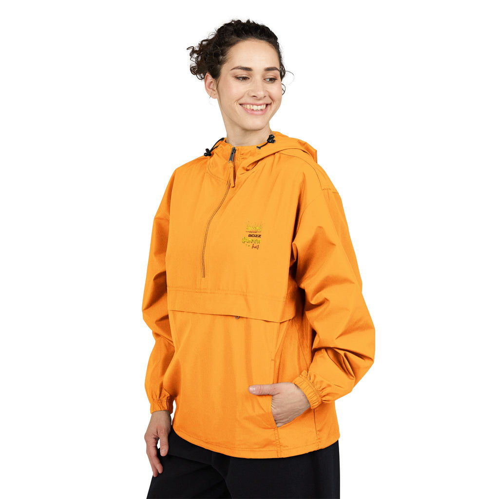 Champion Unisex Packable Anorak Jacket - Lightweight Windbreaker